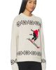 White & Warren White & Warren Cashmere Blend Ski Crewneck Sweater - 2