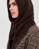 White & Warren White & Warren Cashmere Ribbed Balaclava Coffee Bean One - 3