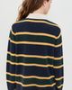 White & Warren White & Warren Cashmere Rugby Polo Pullover Deep Navy Rugby - 3
