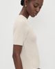White & Warren White & Warren Featherweight Cashmere Pullover Natural Heather - 4