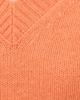White & Warren White & Warren Featherweight Cashmere V Neck Pullover Orange Fresco - 6