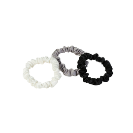 White Lotus Beauty White Lotus Beauty Luxurious Cruelty Free 100% Mulberry Silk Scrunchies Pack of 3