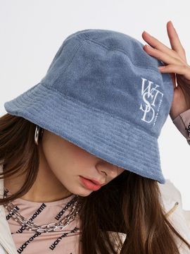 WHITE SANDS Buckle Embroidery Bucket Hat(5 colors)
