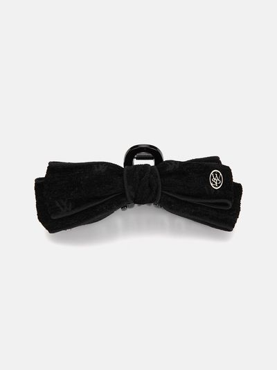 WHITE SANDS Chenille Jacquard Double-Layered Hair Clip
