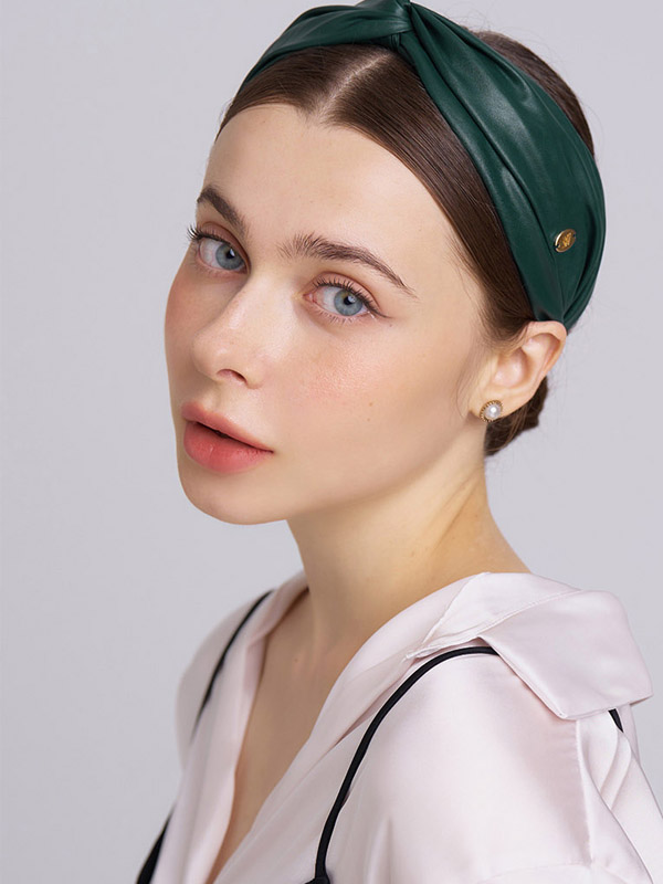 WHITE SANDS Eco Leather Hair Band (5 colors)