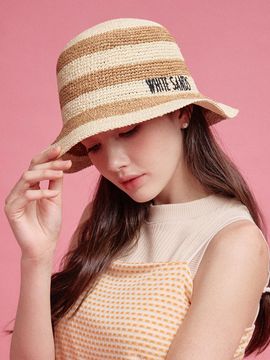 WHITE SANDS Raffia Bucket Hat Dublin (4 colors)