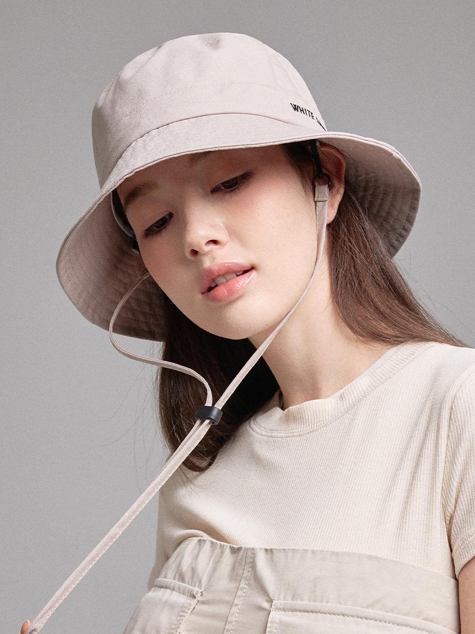 WHITE SANDS Recycle String Bucket Hat Wade (2 colors)