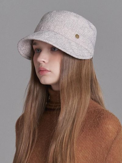 WHITE SANDS Tweed Military Cap Beachley