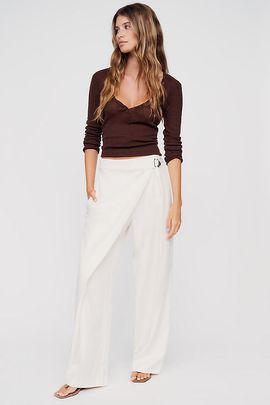 Whiteroom + Cactus Front Buckle Trousers Pants