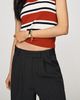 Whiteroom + Cactus Pleated Pinstripe Trousers Pants - 2
