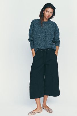 Whiteroom + Cactus Ridley 100% Cotton Cropped Utility Pants
