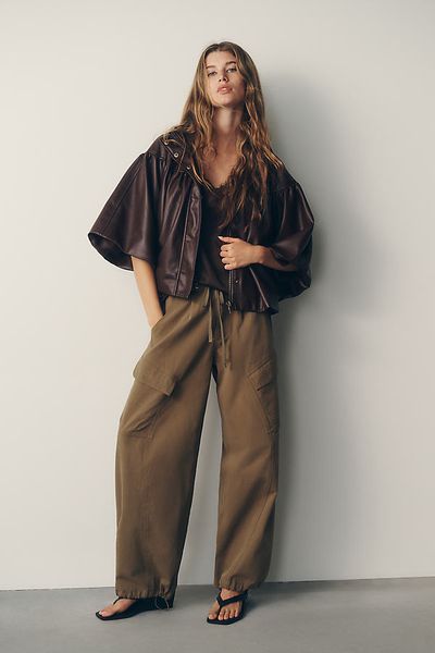 Whiteroom + Cactus Ridley 100% Cotton Utility Pants