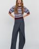 Whiteroom + Cactus Wool Blend Side-Tie Pants - 1
