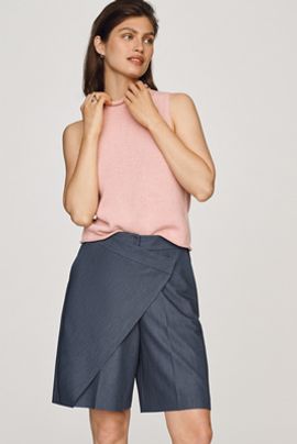 Whiteroom + Cactus Wrap Trouser Shorts