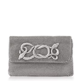 Whiting & Davis Whiting & Davis Olivia Crystal Top Minaudiere