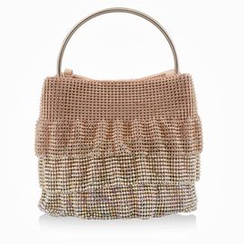 Whiting & Davis Whiting & Davis Soleil Ruffle Bucket