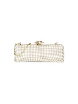 Whiting & Davis Women's Crystal Flower Clutch