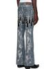 Who Decides War Who Decides War Blue Demi Flare Fit Luster Patches Jeans - 3