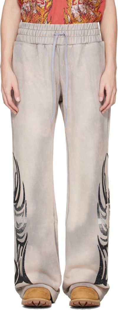 Who Decides War Who Decides War Taupe Winged Sweatpants