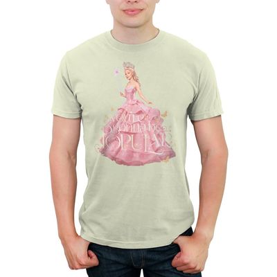 Wicked Wicked Men's Glinda You're Gonna Be Popular Short Sleeve Graphic T-Shirt