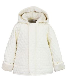 Widgeon Widgeon Hooded Zip Front Quilted Barn Jacket