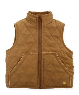 Widgeon Widgeon Zip Front Quilted Barn Vest