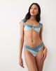 Wild Lovers Wild Lovers Floriane underwire bra with lace trim in blue - 2