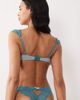 Wild Lovers Wild Lovers Floriane underwire bra with lace trim in blue - 3