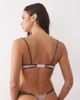 Wild Lovers Wild Lovers Lulu thong in pink with brown lace-MULTI - 4