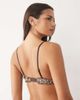 Wild Lovers Wild Lovers Suki frill bralette in leopard-MULTI - 2