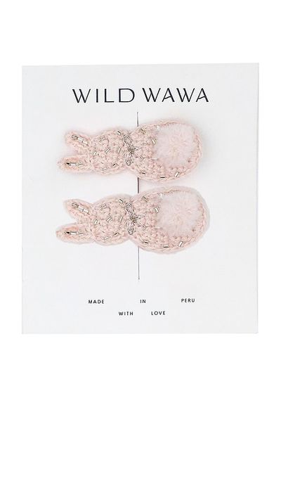 Wild Wawa Wild Wawa Kids Crochet Clip Set