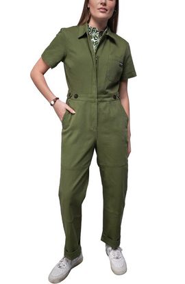 WILDFANG WILDFANG Essential Denim High Waisted Coverall