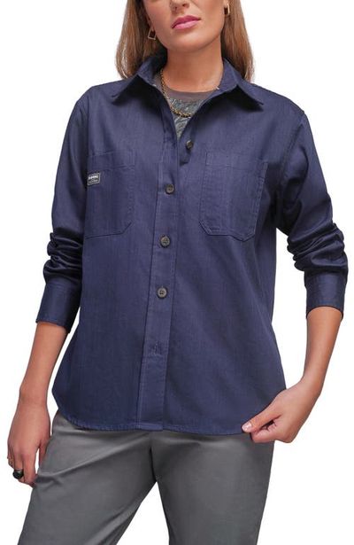 WILDFANG WILDFANG Essential Long Sleevde Button Up
