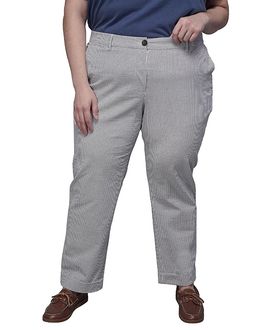 Wildfang Wildfang Plus The Empower Seersucker Trouser