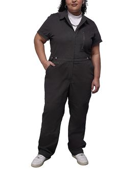 Wildfang Wildfang Plus The Essential High Waisted Zipper Coverall