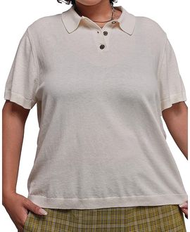 Wildfang Wildfang Plus The Everyday Sweater Polo