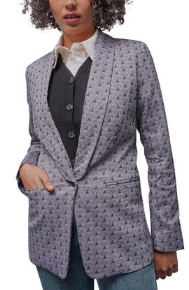 WILDFANG WILDFANG The Empower Jacquard Tux Blazer