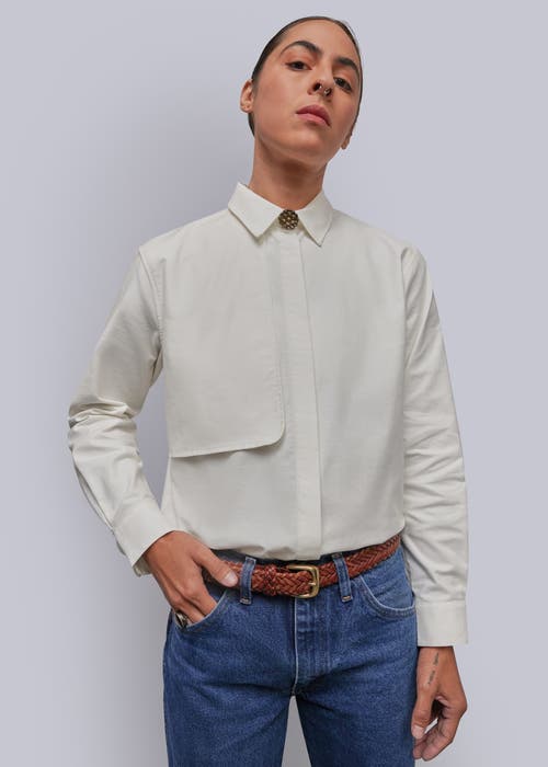 WILDFANG WILDFANG The Empower Oxford Storm Flap Button Up