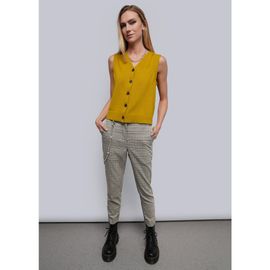 WILDFANG WILDFANG The Empower Plaid Slim Crop Pant