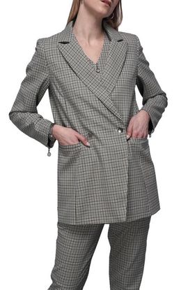 WILDFANG WILDFANG The Empower Zipper Double Breasted Blazer
