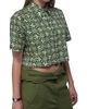 WILDFANG WILDFANG The Essential Cropped Button Up - 2