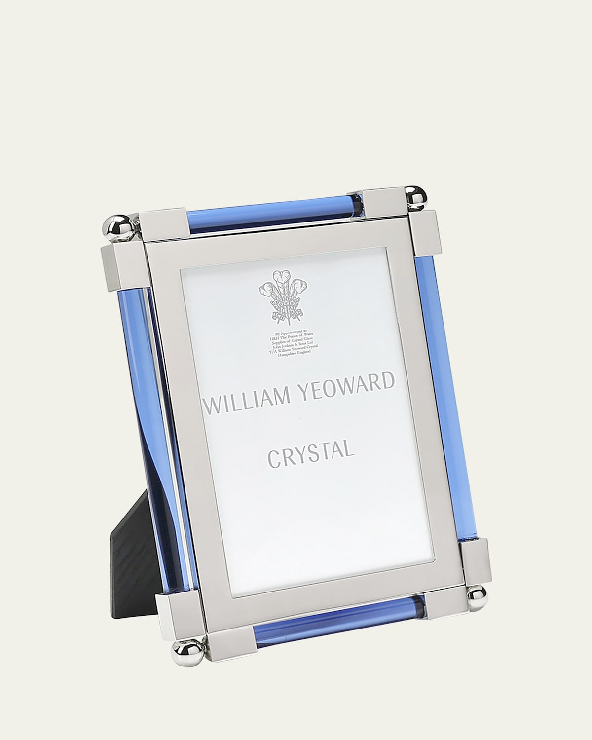 William Yeoward Crystal New Classic Blue Frame, 4 x 6