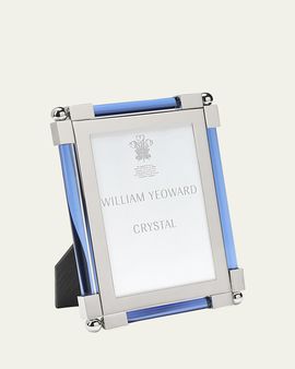 William Yeoward Crystal New Classic Blue Frame, 4 x 6