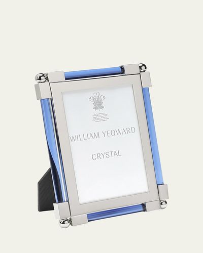 William Yeoward Crystal New Classic Blue Frame, 4 x 6