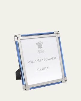 William Yeoward Crystal New Classic Blue Frame, 8 x 10