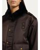 Willy Chavarria Faux-Fur Collar Shiny Nylon Uniform Bomber Jacket - 5