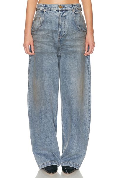 Willy Chavarria Willy Chavarria Bad Girl Denim Barrel Leg