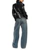 Willy Chavarria Willy Chavarria Bad Girl Wide Leg Jeans in Classic Blue - 5