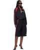WILLY CHAVARRIA WILLY CHAVARRIA Black & Red 'Casa De Chavarria' Tape Jacket - 4