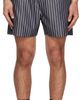 WILLY CHAVARRIA WILLY CHAVARRIA Black & White Willy Woven Boxer Shorts - 1